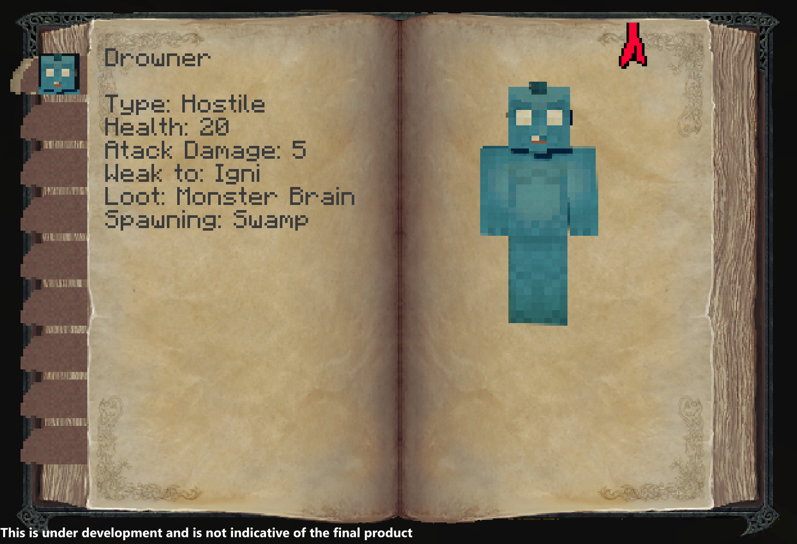 Bestiary GUI